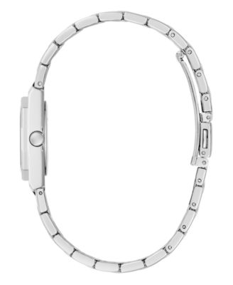 Women's Silver Tone Analog Watch, 25mm