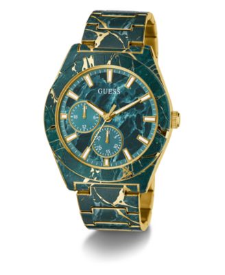 Men's Green Multi-function Watch, 44mm