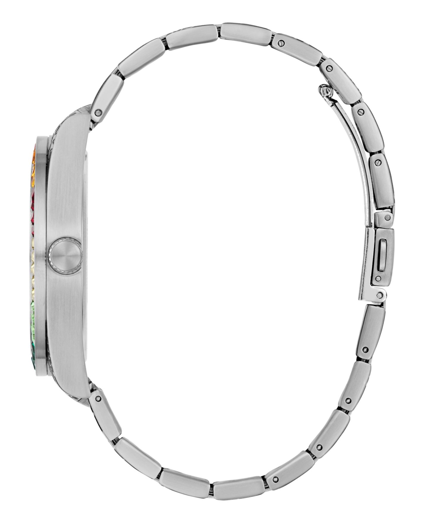 Мужские часы GUESS Silver Tone Multi-function Watch, 42mm — фото 3