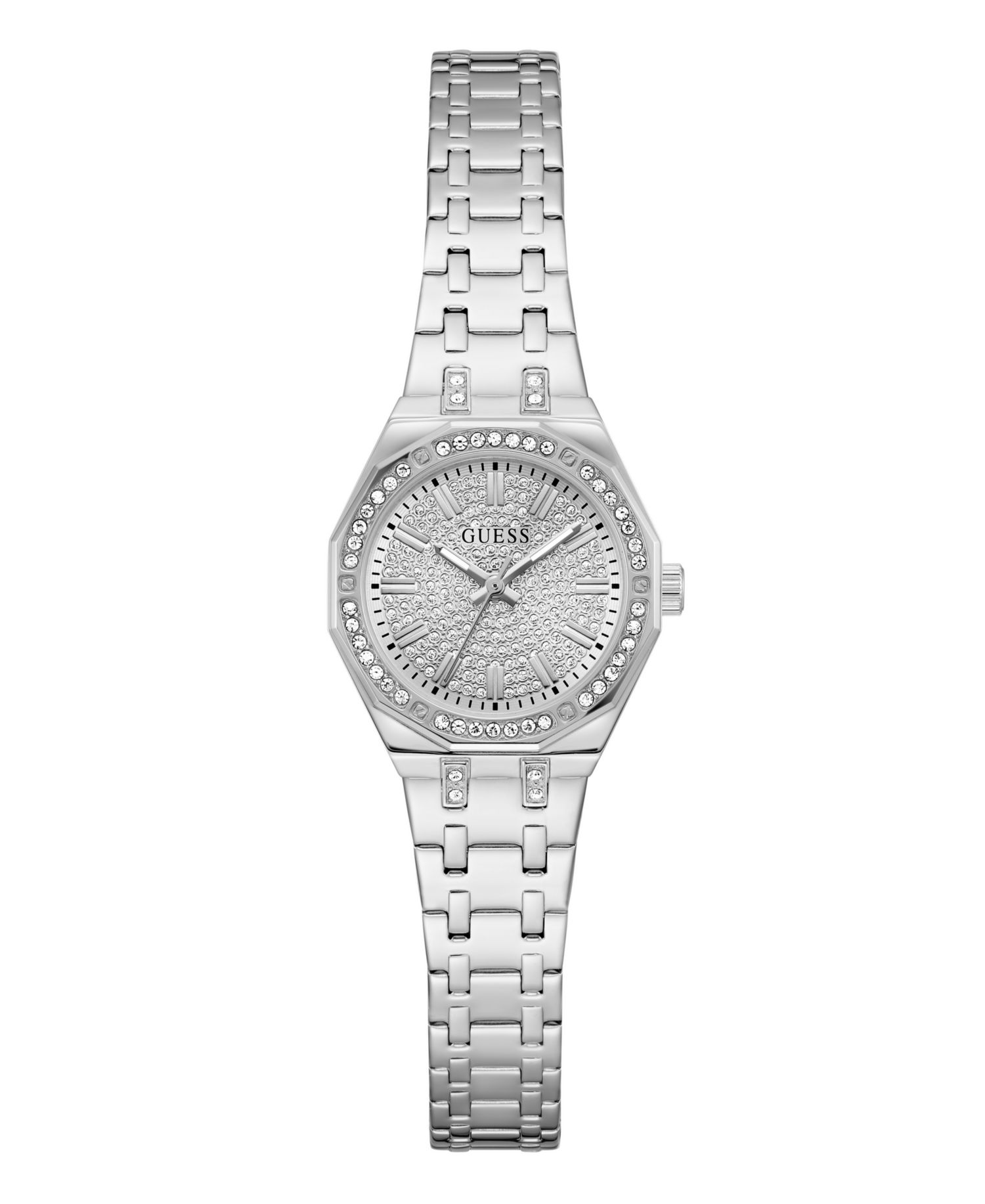 Women's Silver Tone Analog Watch, 25mm