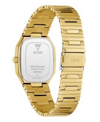 Men's Gold Tone Date Watch, 35mm