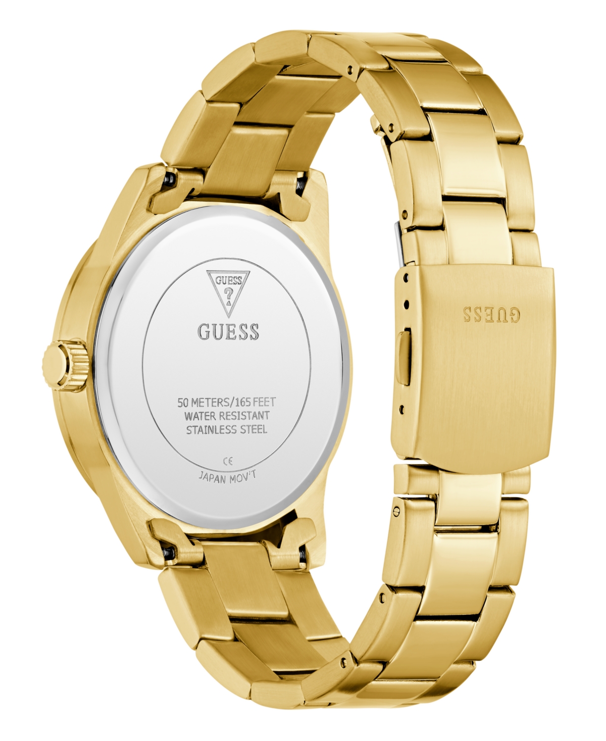 Guess Men's Gold Tone Analog Watch, 40mm In Gold