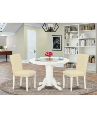 Dining Room Set Linen White