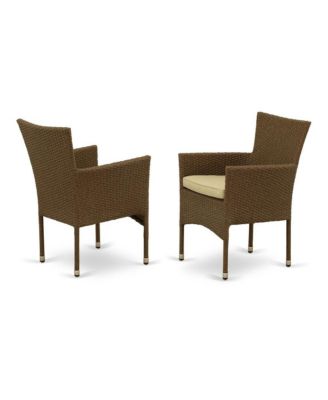 Wicker Patio Set Brow