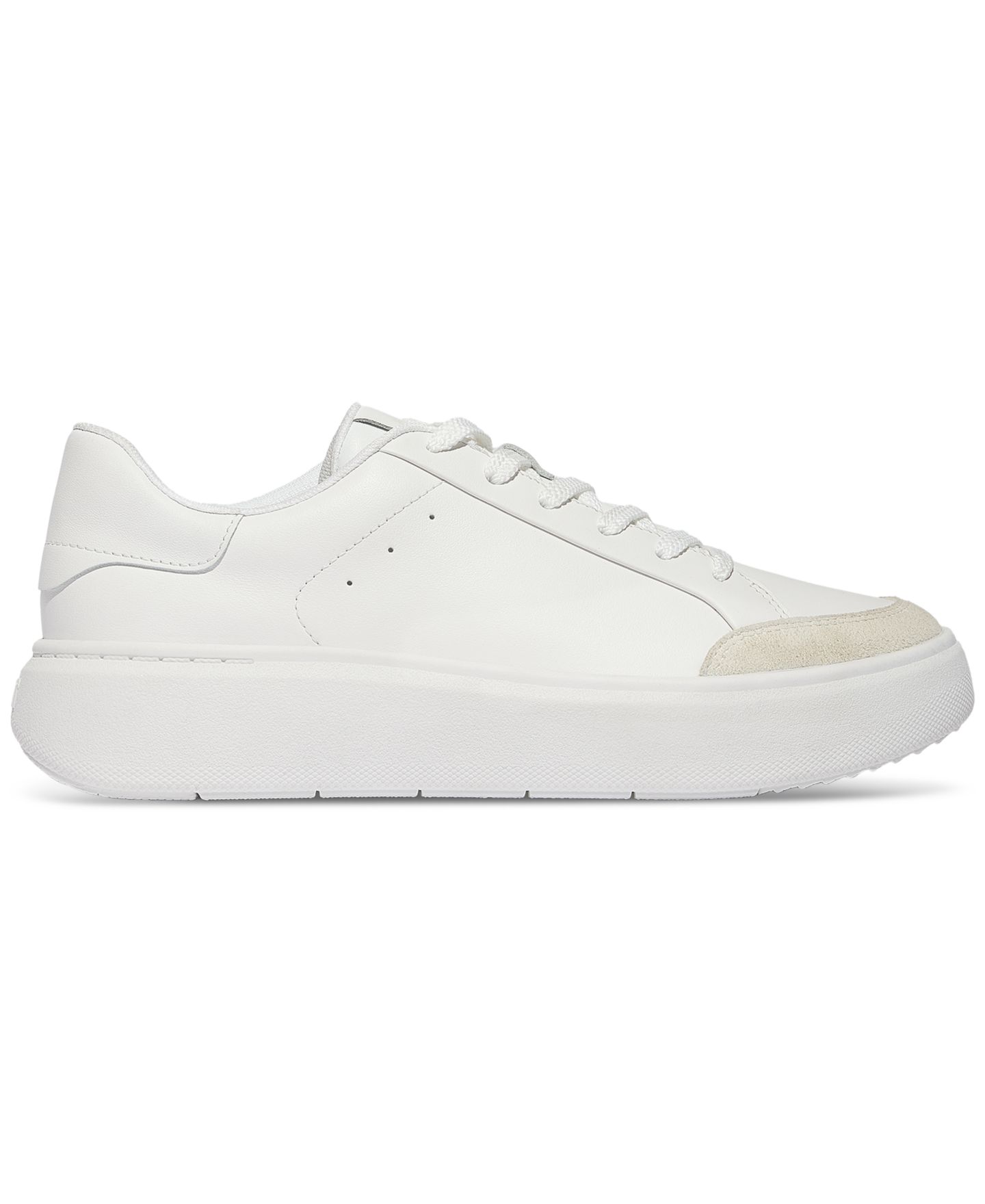 Женские кроссовки FitFlop RTG Leather Suede, цвет: Белый — фото 2