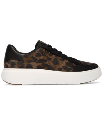Women's RTG Leopard Suede Sneakers
