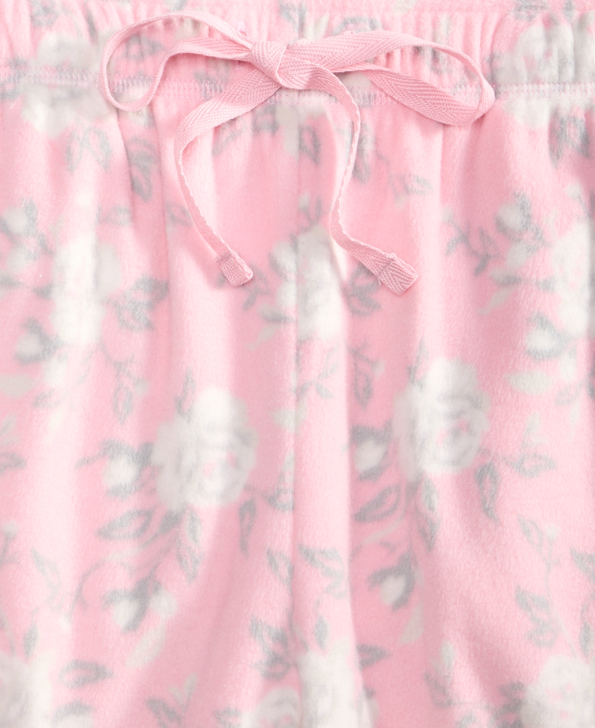 Charter Club Women's Printed Fleece Pajama Pants, Created For Macy's In Multi
