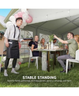 20' x 20' Heavy-duty Large Wedding Tent with Sidewalls,