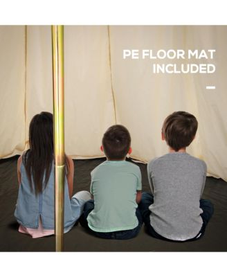 16  Large Portable 10 Man Hunting Fishing Camping Bell Tent