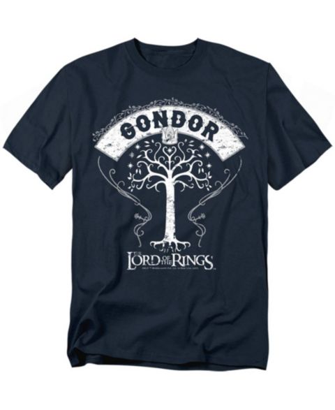 Мужская футболка Lord Of The Rings Big & Tall Tree of Gondor, цвет: Тёмно-синий