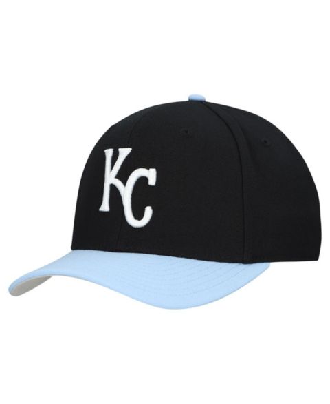 Кепка Mitchell & Ness Black Kansas City Royals Basic Coop Pro Adjustable Hat