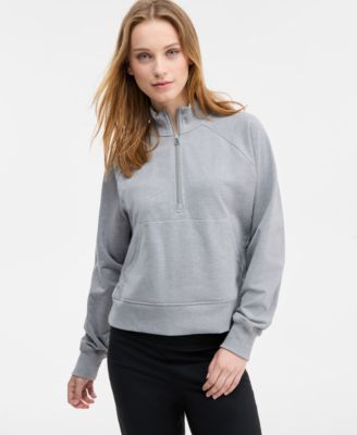 Women's Fleece Quarter-Zip Sweatshirt, Macy's Exclusive