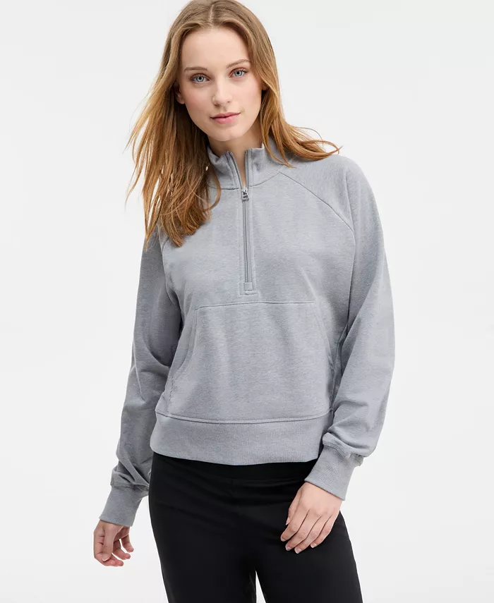 Women's Fleece Quarter-Zip Sweatshirt - thumbnail 4