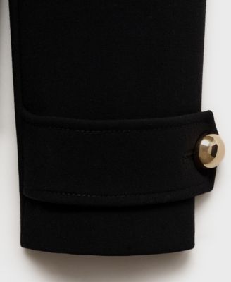 Women's Lapels Double-Breasted Jacket