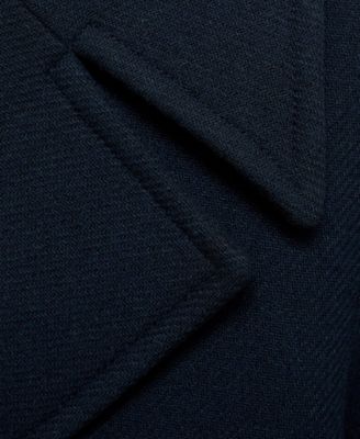 Women's Maxi Lapels Wool-Blend Jacket