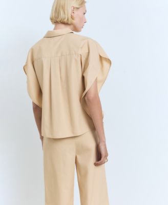 Women's Oversized Short-Sleeved Shirt