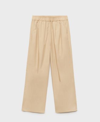 Women's Straight-Cut Crop Pants