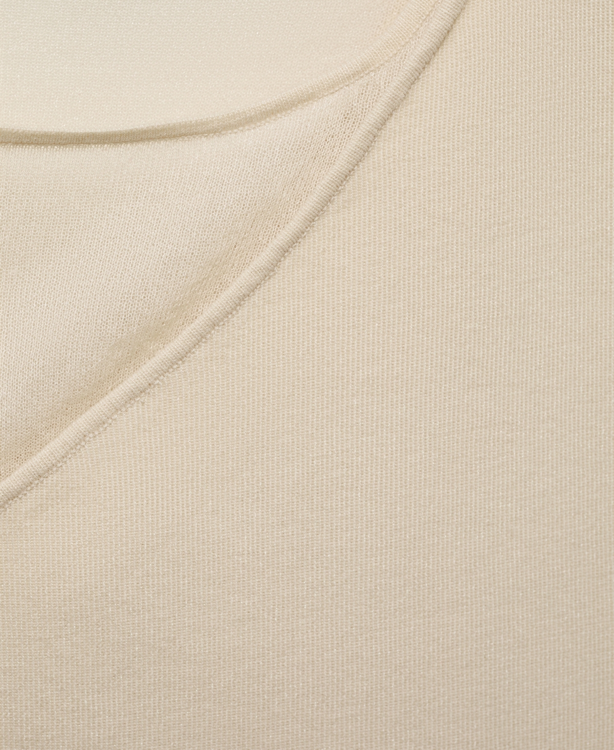 Mango Cutout Crossover Knit Top In Neutral