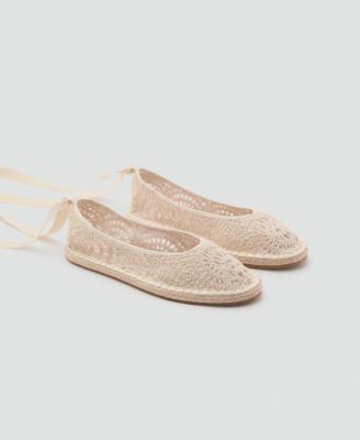 Women's Crochet Ballet Flats
