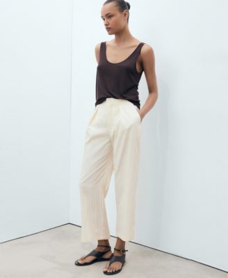 Women's Flowy Cropped Pants