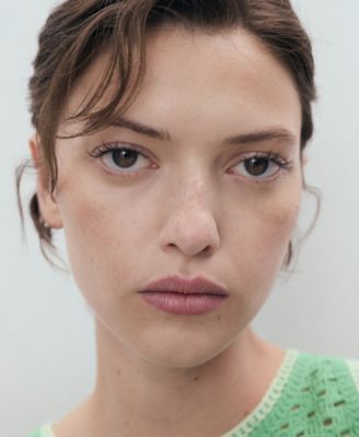 Women's Floral Finishes Crochet Top