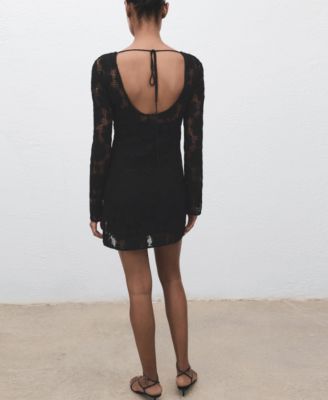 Women's Crochet Short Dress