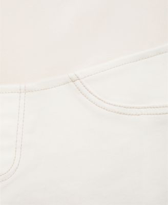 Women's Maternity Flared Cropped Jeans