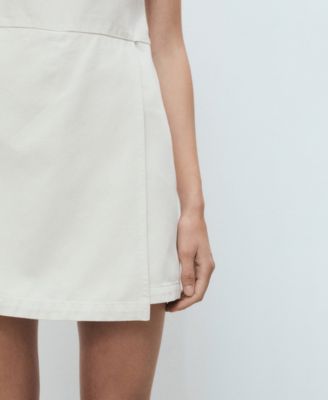 Women's Short Denim Pinafore