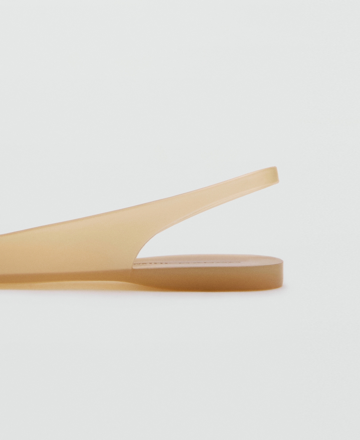 Mango X Supriya Lele Slingback Jelly Sandal In Brown