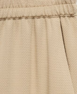 Women's Elastic Waist Straight-Fit Pants