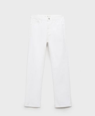 MANGO - Women's Matilda Medium-Rise Straight-Fit Jeans