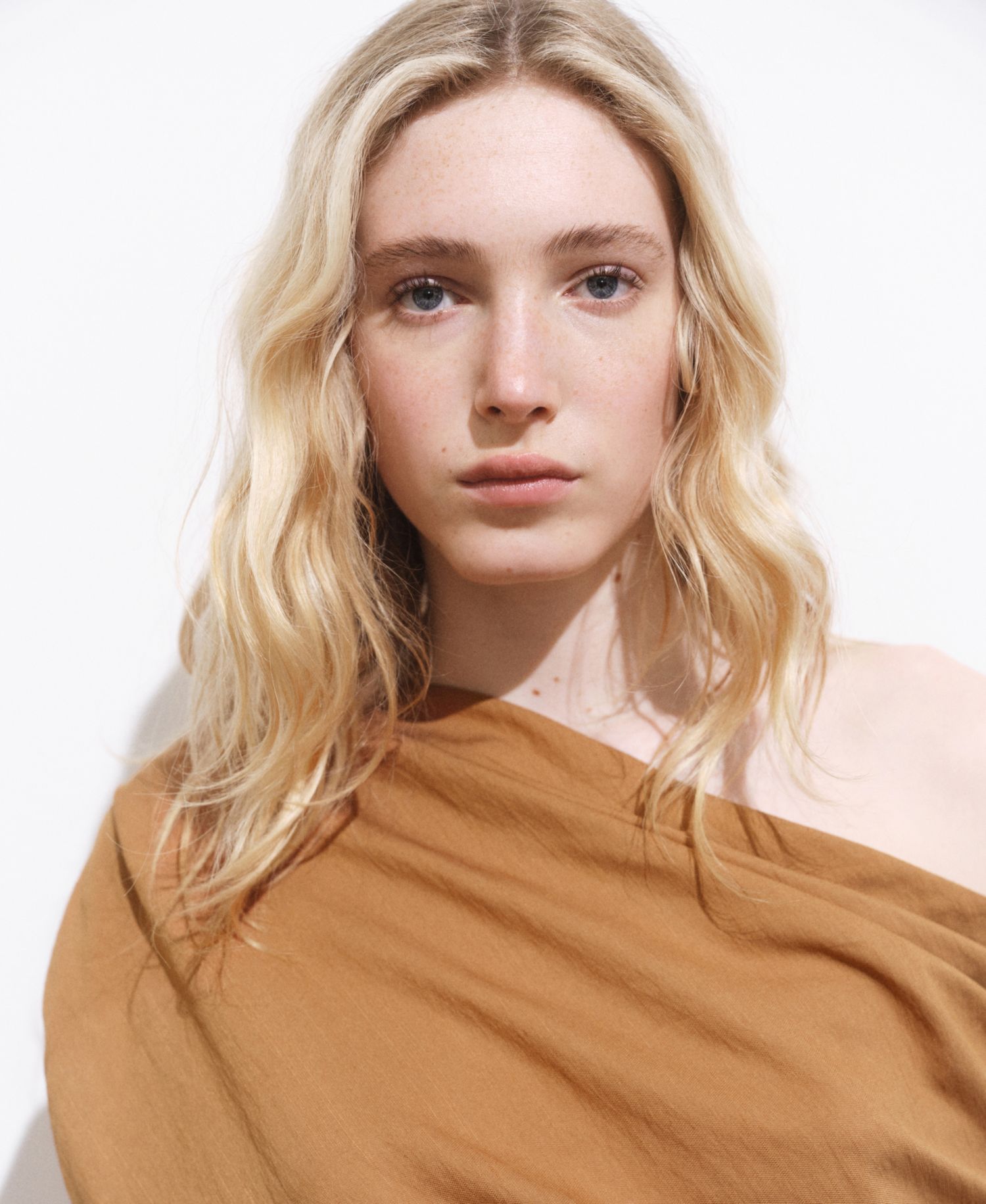 Women's Asymmetric Draped Gown