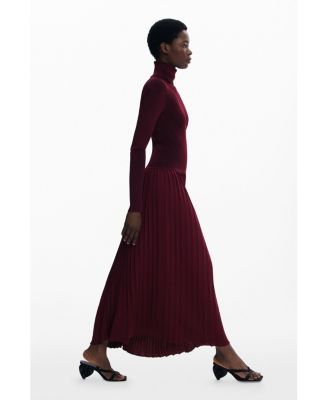 Women's Pleated long dress