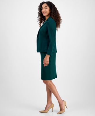 Women's Stretch-Crepe Slim Pencil Skirt