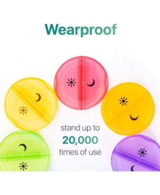 Weekly Pill Organizer 7 Day 2 Times a Day