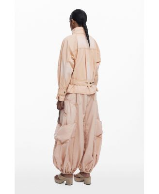 Women's Turtleneck denim jacket