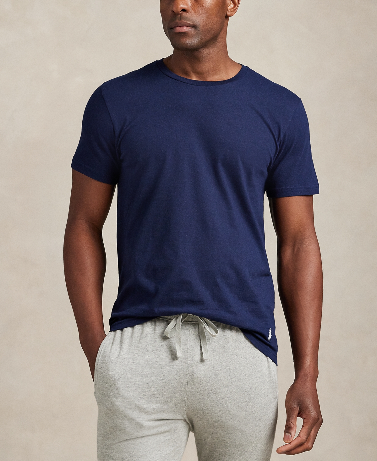 Polo Ralph Lauren Men's 5-pack Classic Cotton Crewneck Undershirts In Multi