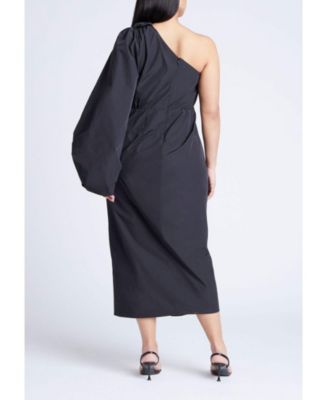 Women's Plus Size One Shoulder Dress