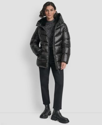 Women's Shine Hooded Puffer Coat