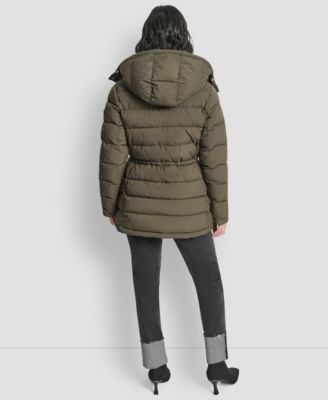 Women's Shine Hooded Anorak Puffer Coat
