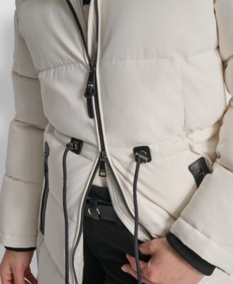 Women's Hooded Anorak Maxi Puffer Coat