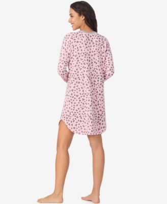 Women's Long Sleeve Scoop Neck Sleepshirt