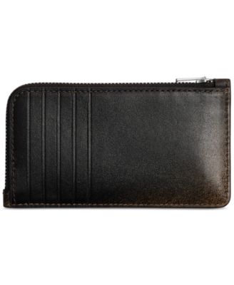 Loved Leather Zip Card Case