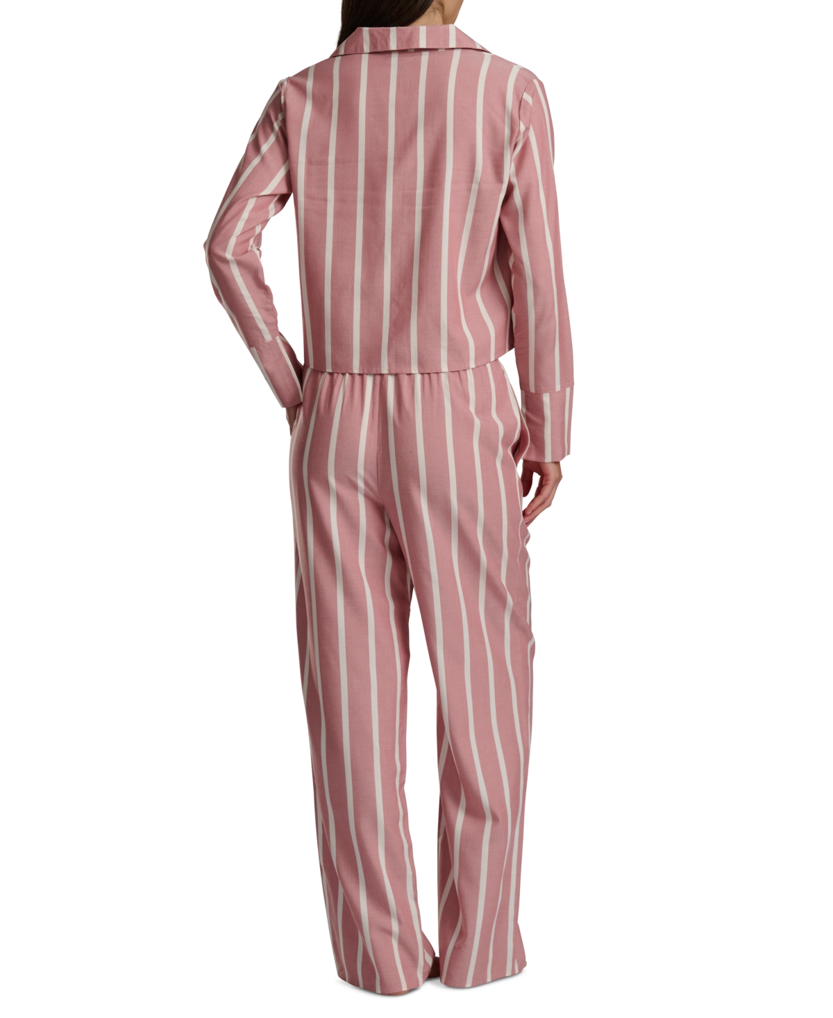 Tommy Hilfiger Women's Long Sleeve Top And High-waist Pant Set In Multi
