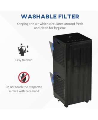 8000/6500BTU Smart Portable Air Conditioner for 344Sq.Ft,