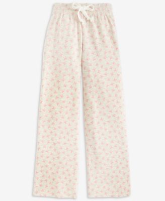 With Jules - Girls 7-16 Wide-Leg Printed Sweatpants