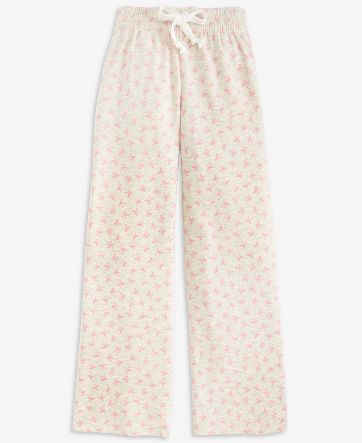 With Jules Girls 7-16 Wide-Leg Printed Sweatpants