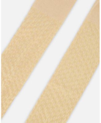 Girl Knit Tights Beige - Toddler|Child