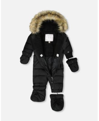 Baby Boys or Baby Girls One-Piece Baby Original Puffy Snowsuit Black - Baby|Toddler