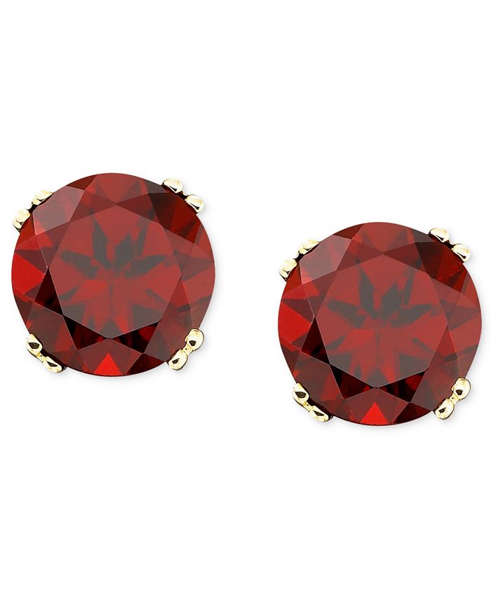 Macys sale garnet earrings